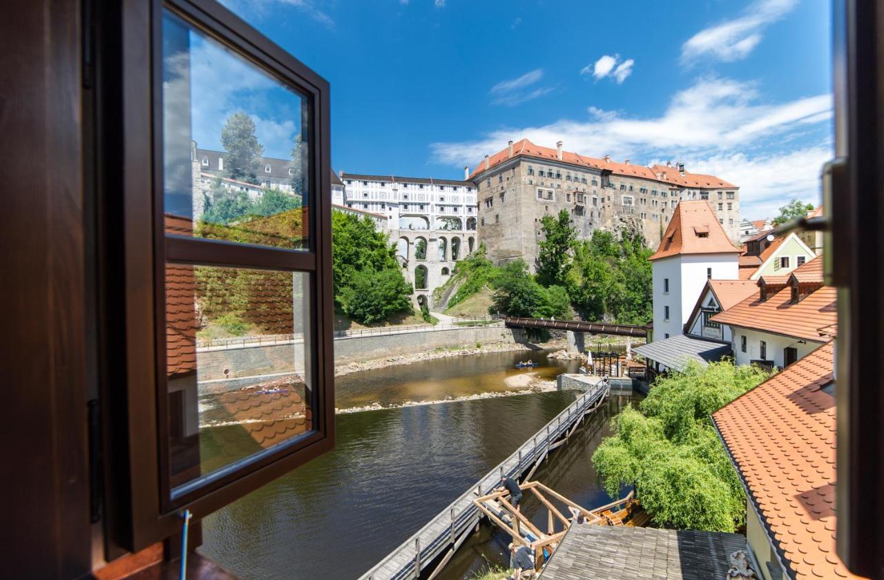 Garni Hotel Castle Bridge Cesky Krumlov Exterior photo